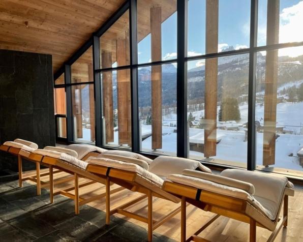 Hotel De Len Cortina dʼAmpezzo Dış mekan fotoğraf